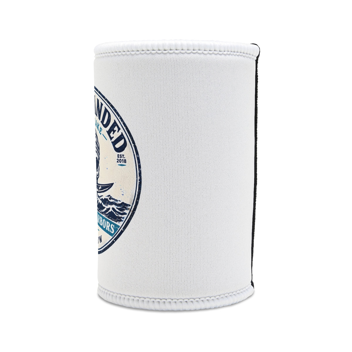 No Safe Harbors Pirate Can Koozie