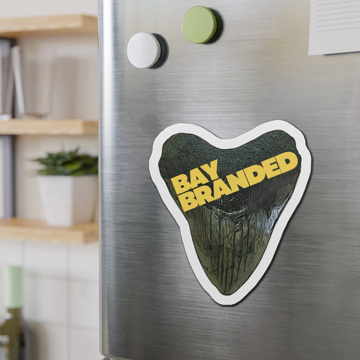 Bay Branded Magnet — Yellow