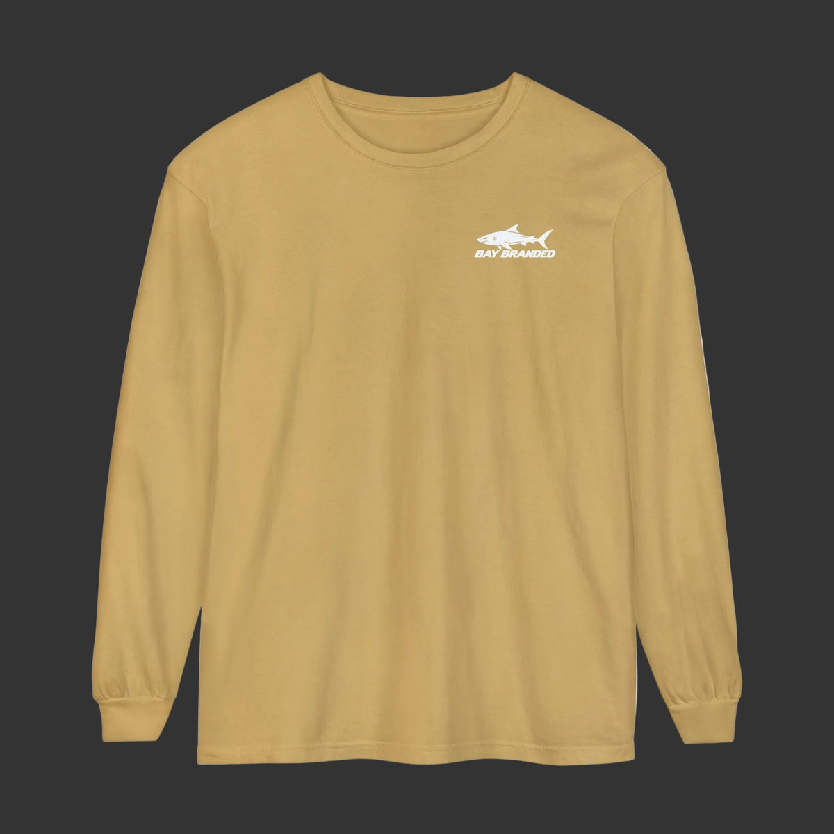 Megalodon Shark Bay Branded Logo Long Shirt