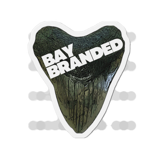 Bay Branded Magnet — White