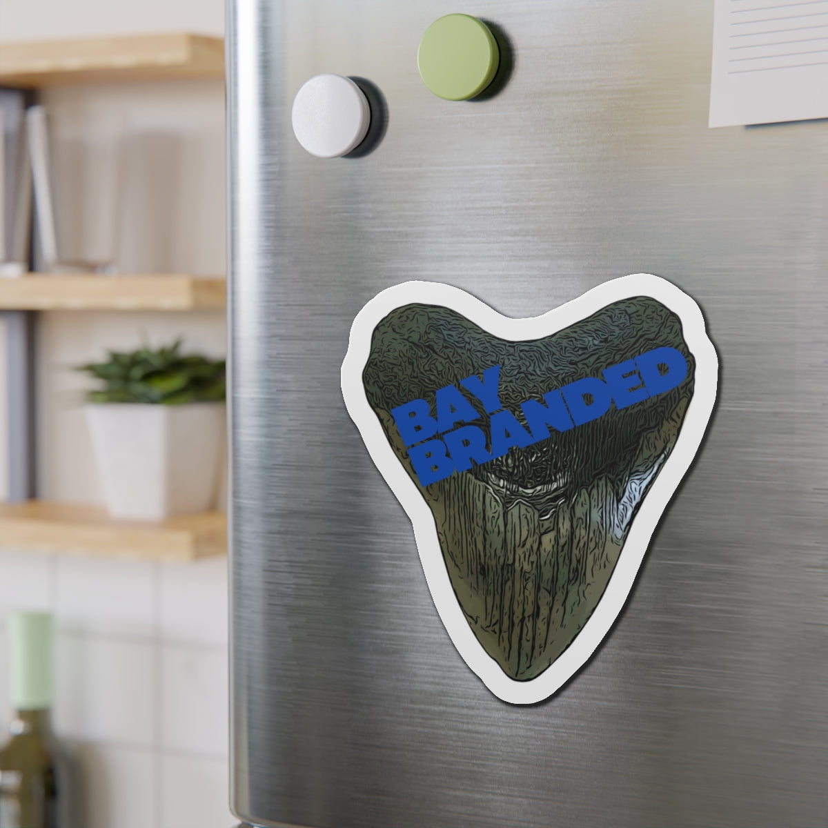 Bay Branded Magnet — Blue