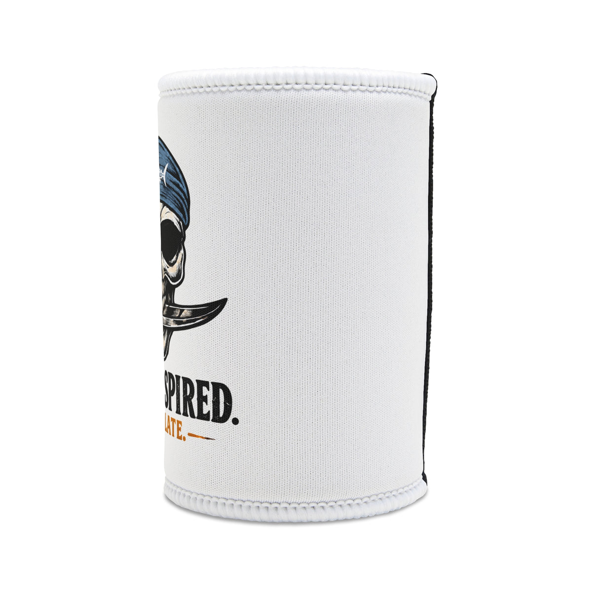 Pirate Inspired - Light Blue Bandanna Can Koozie