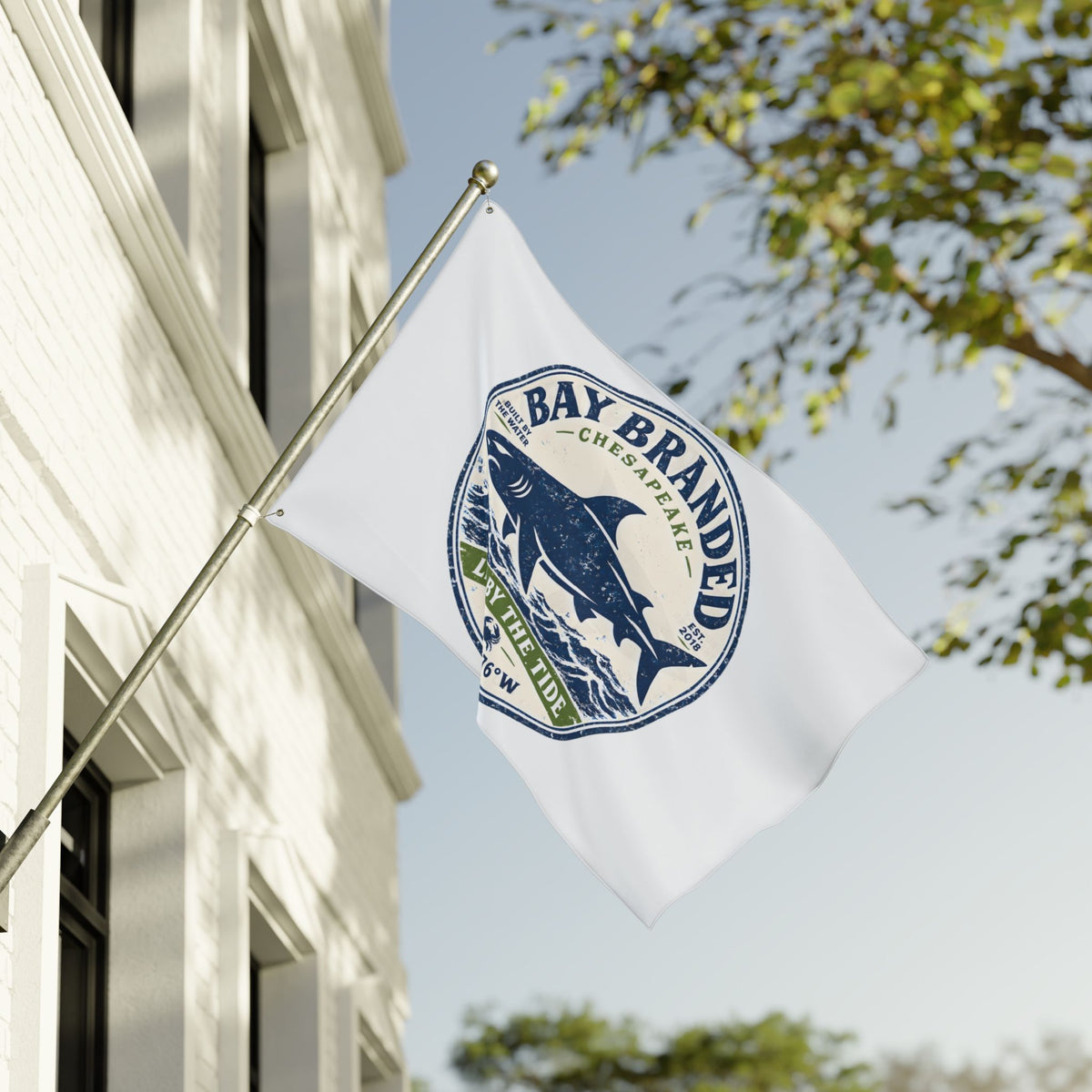 Live by the Tide Flag