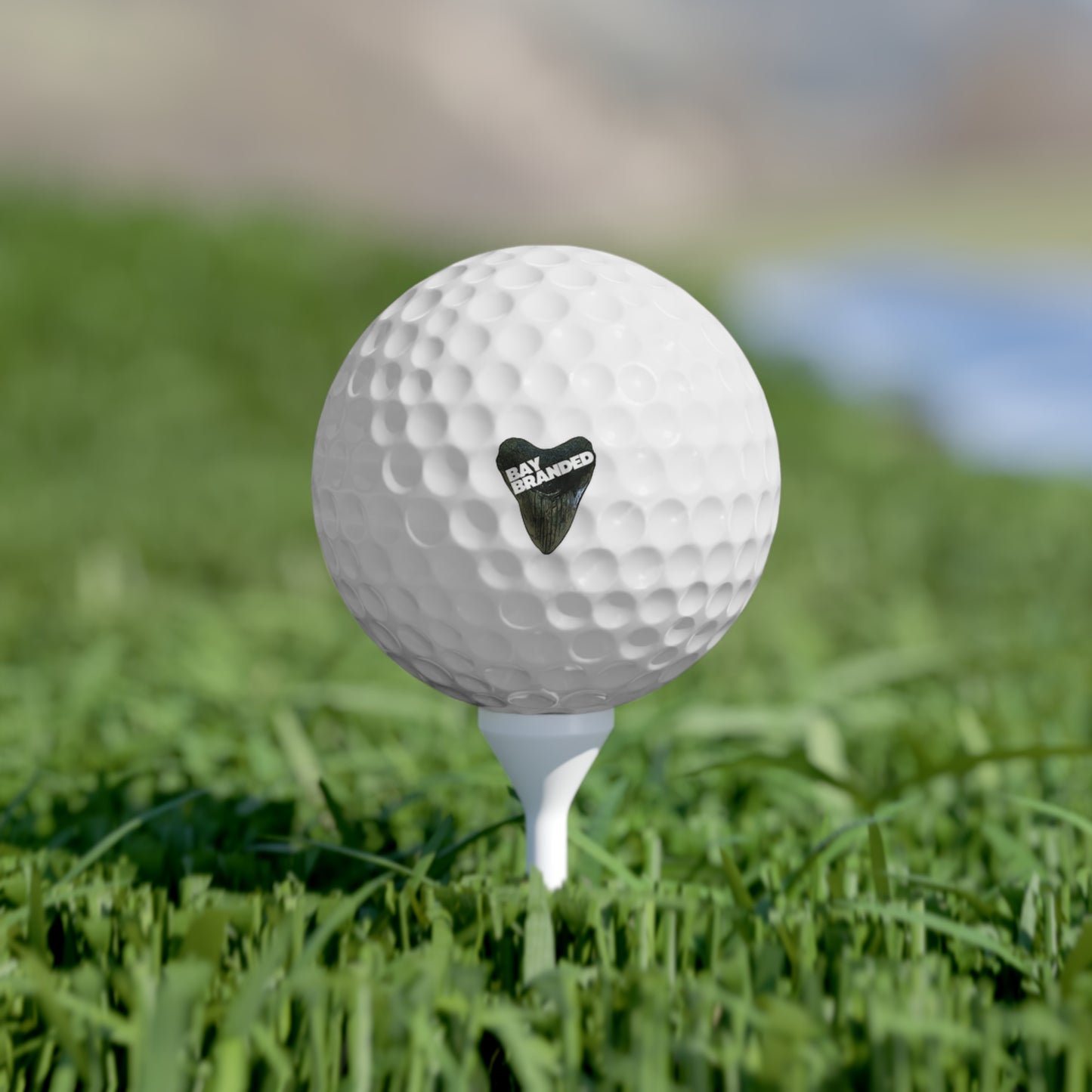 Bay Branded Megalodon Golf Balls, 6pcs