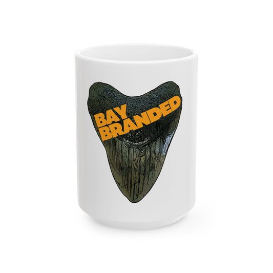 Bay Branded Ceramic Mug — Orange