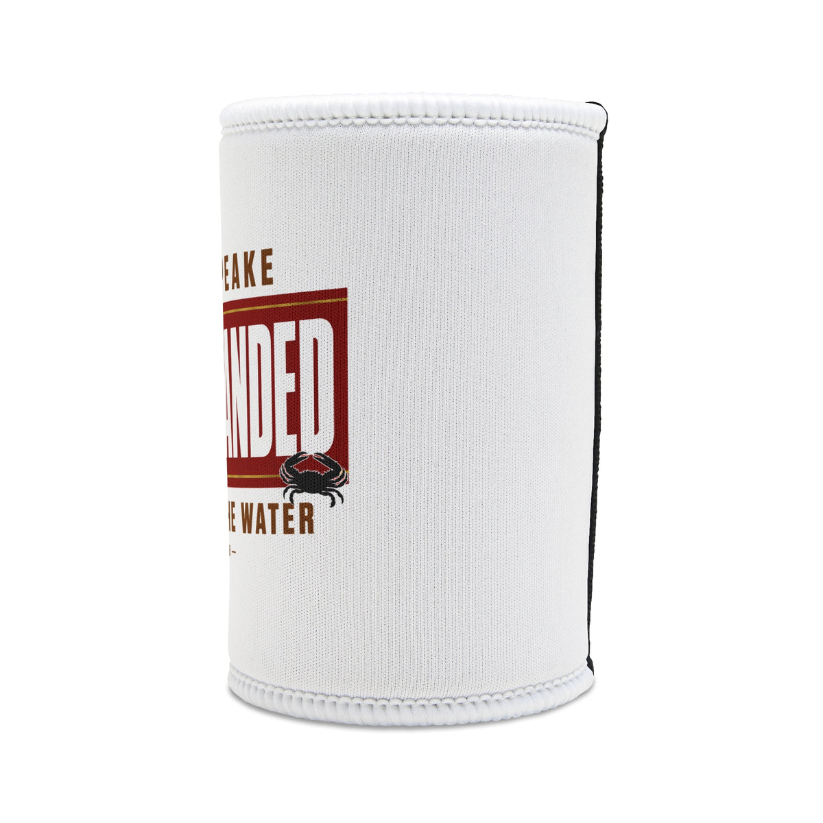 Red Banner Can Koozie