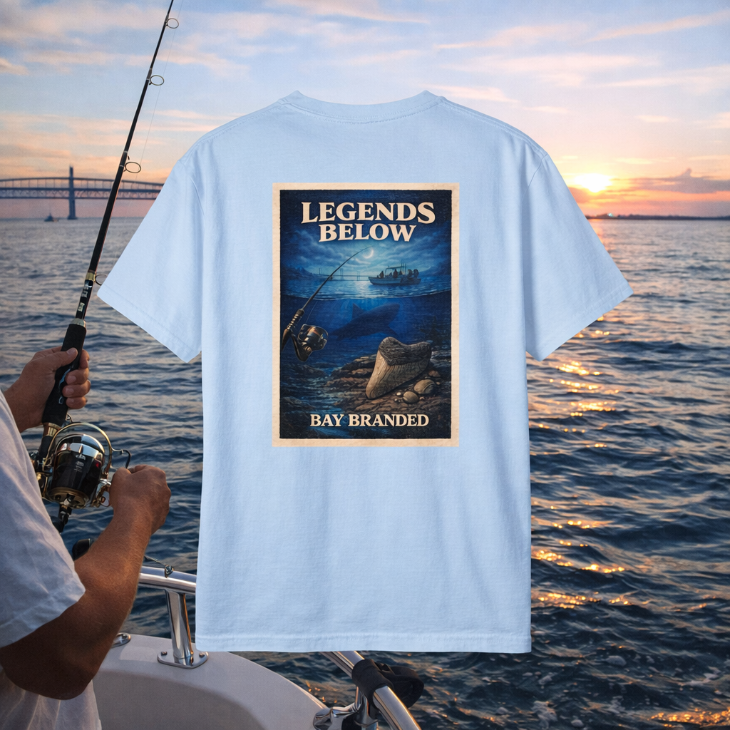 Bay Branded T-Shirt — Legends Below Fishing