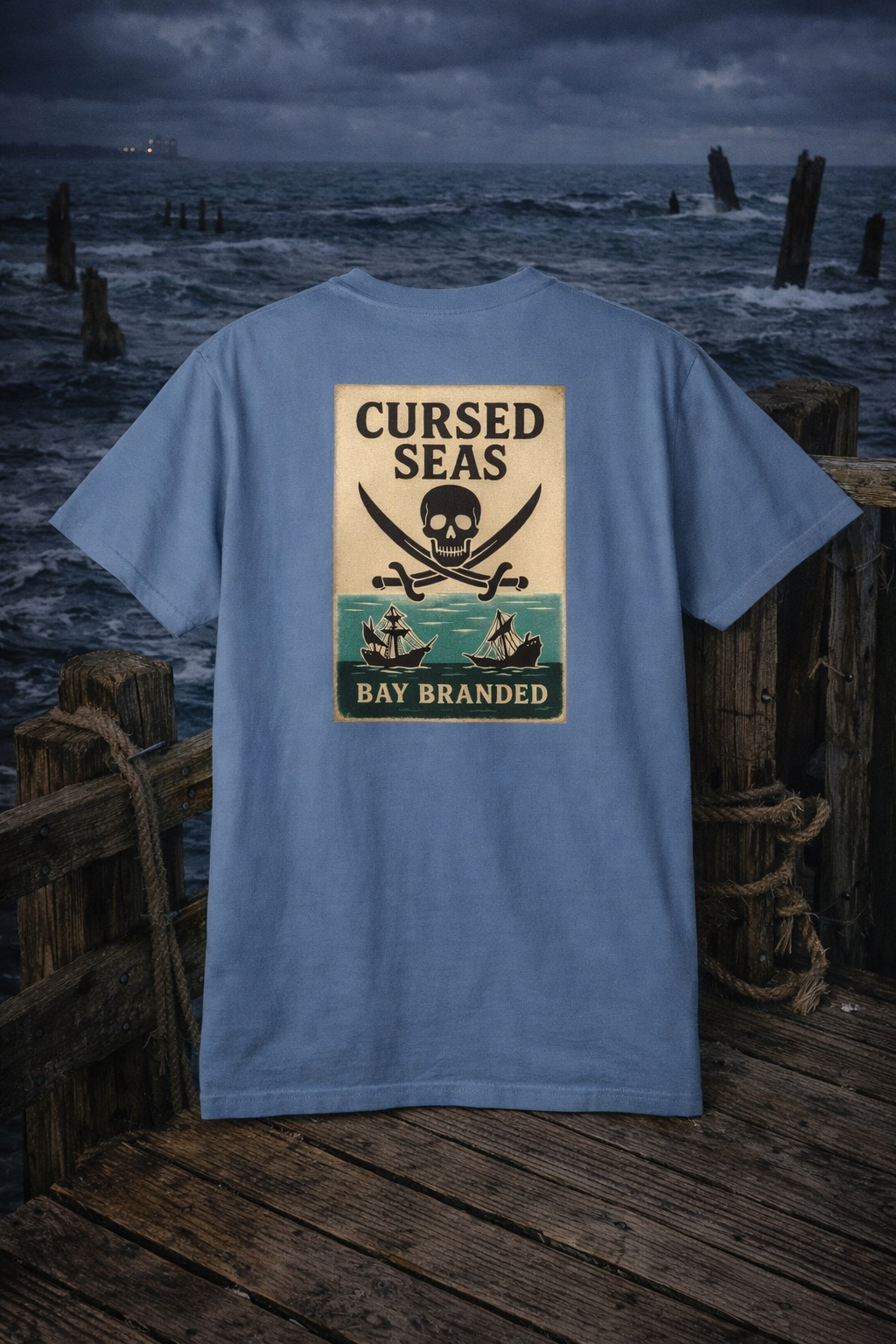 Bay Branded T-Shirt — Cursed Seas