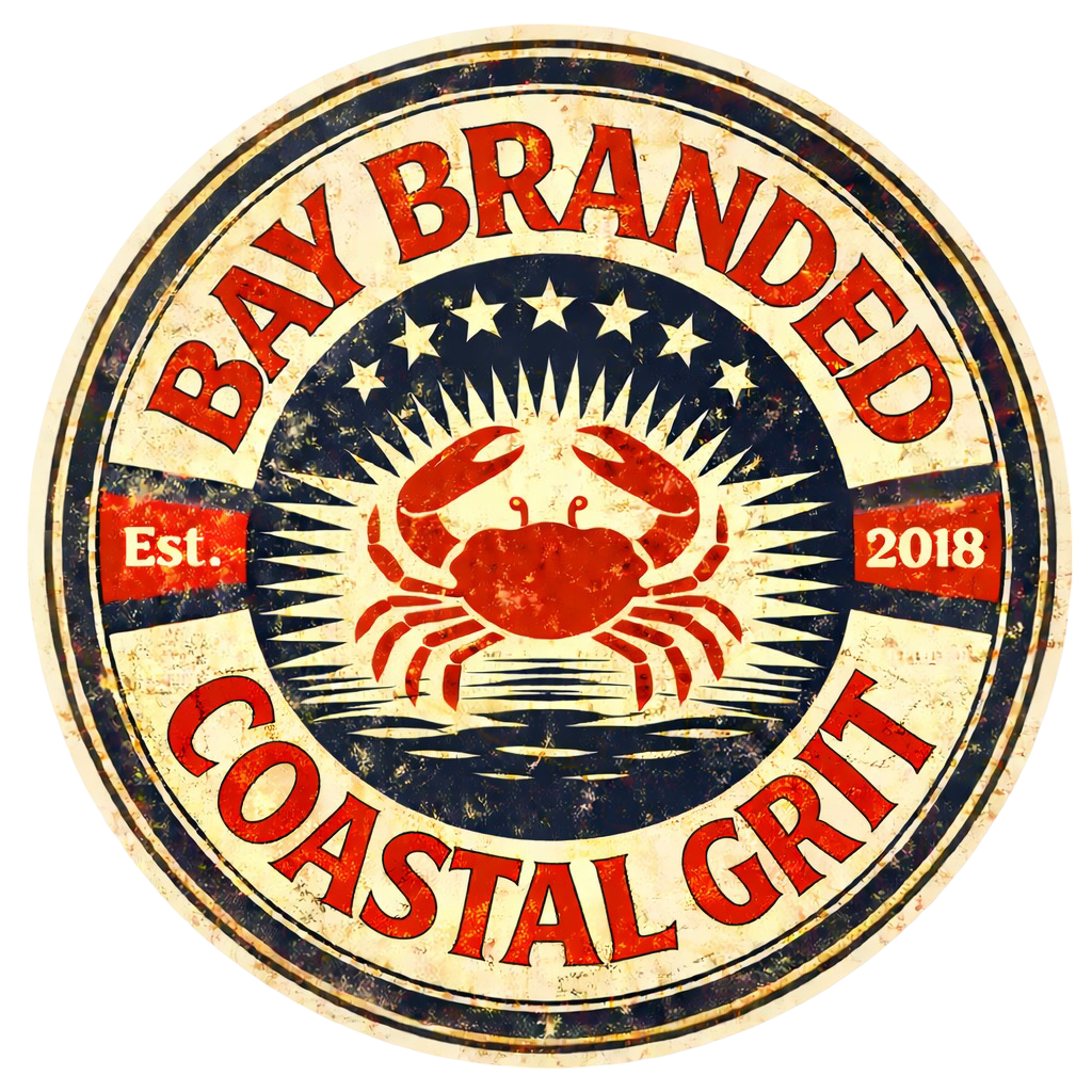 Bay Branded Coastal Grit Sticker
