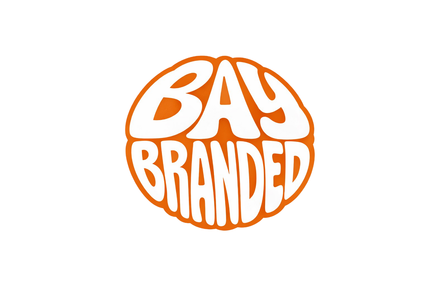 Bay Branded Typography Sticker
