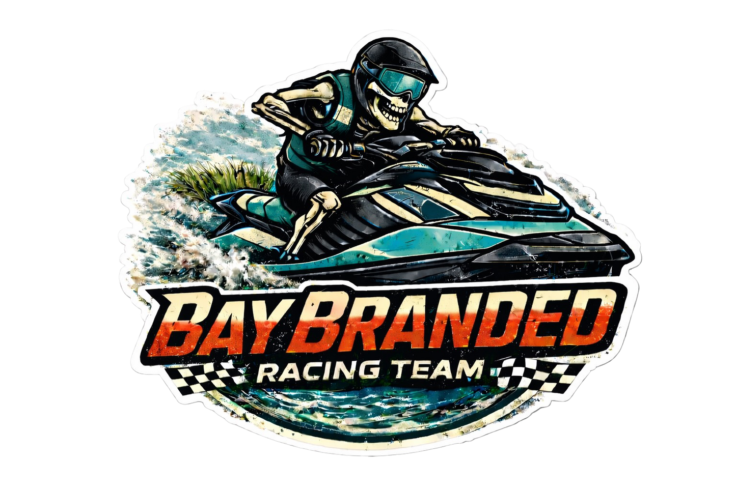 Bay Branded Racing Team - Coastal Classic Sticker