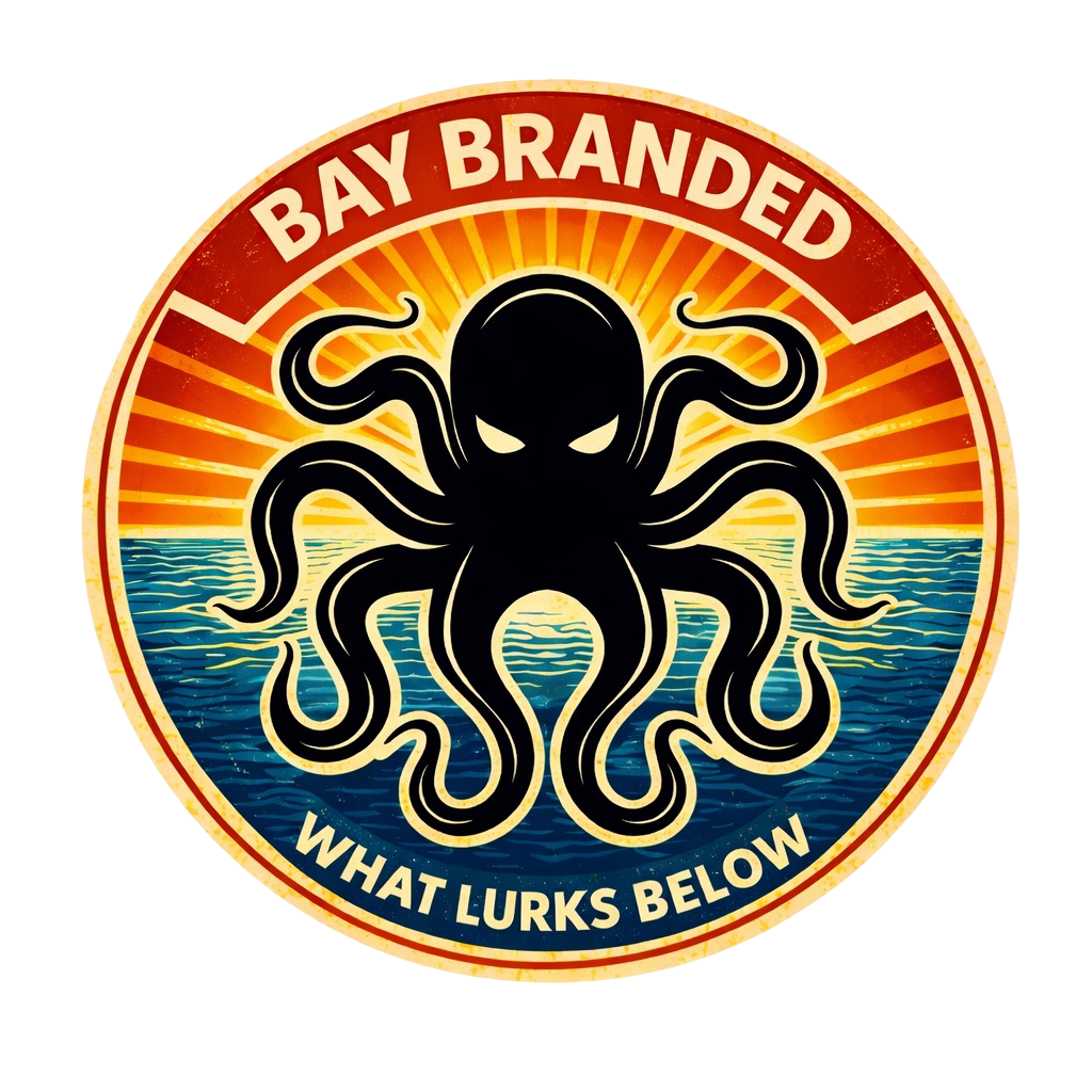 Bay Branded Octopus Sticker
