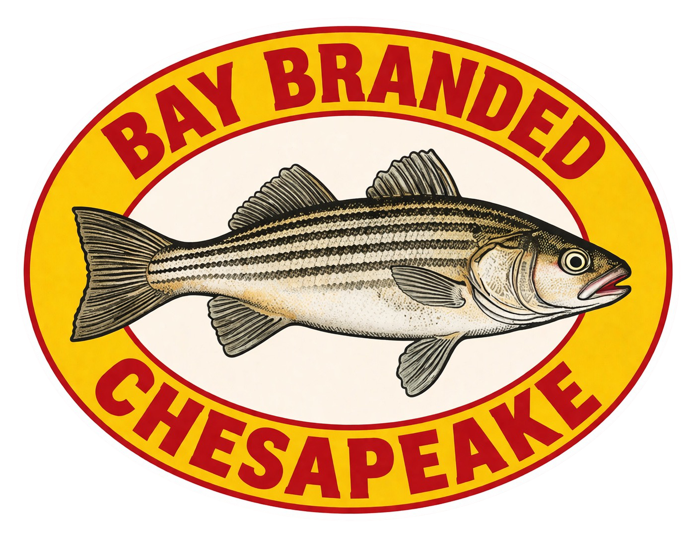 Bay Branded Rockfish Sticker