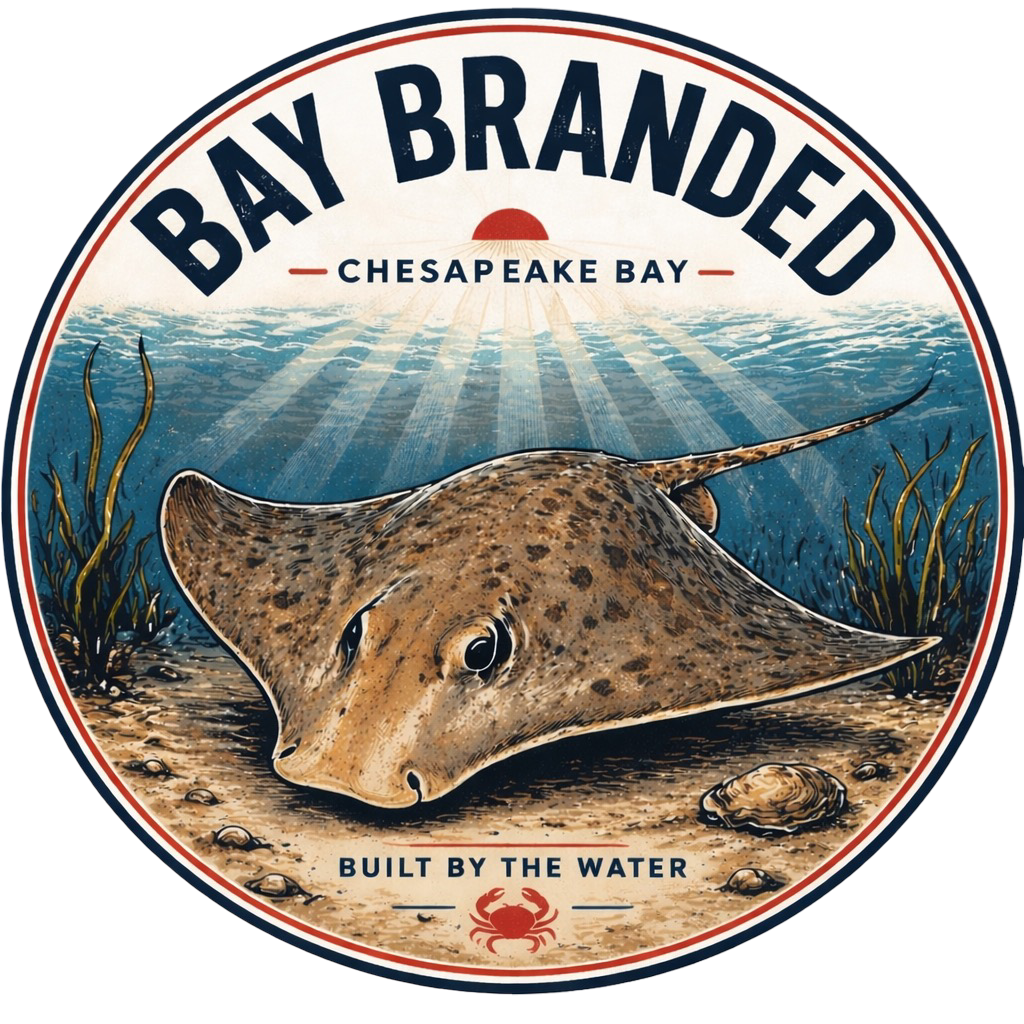 Bay Branded Cow-Nosed Ray Sticker