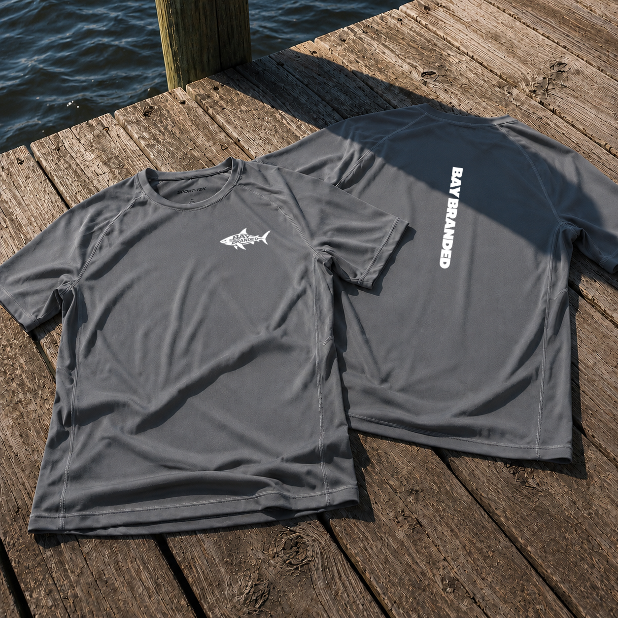 Bay Branded Megalodon Rash Guard