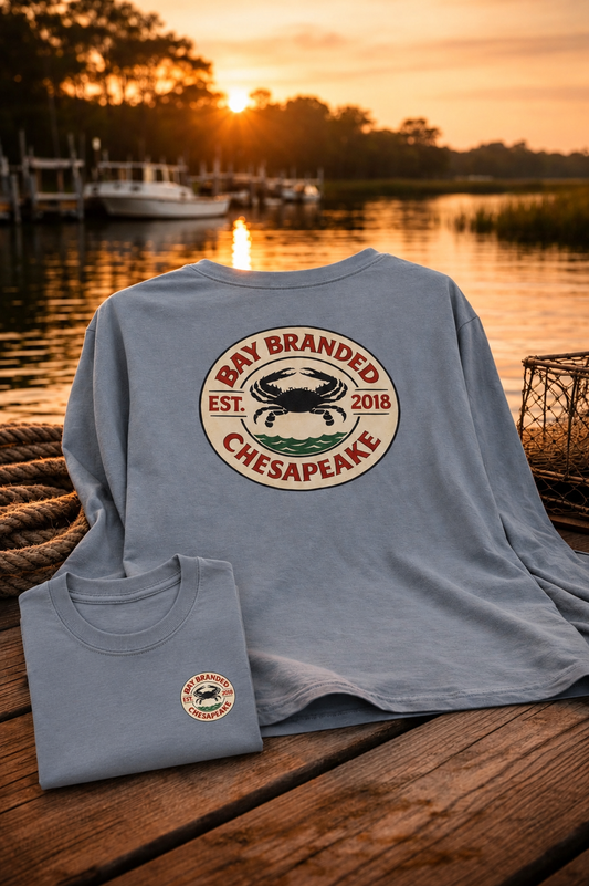 Chesapeake Crab Long Shirt