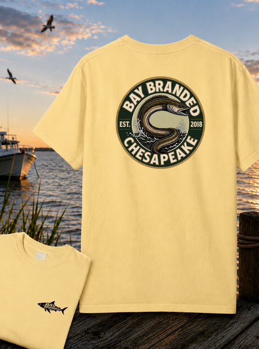 Chesapeake Eel Vintage Badge T-Shirt
