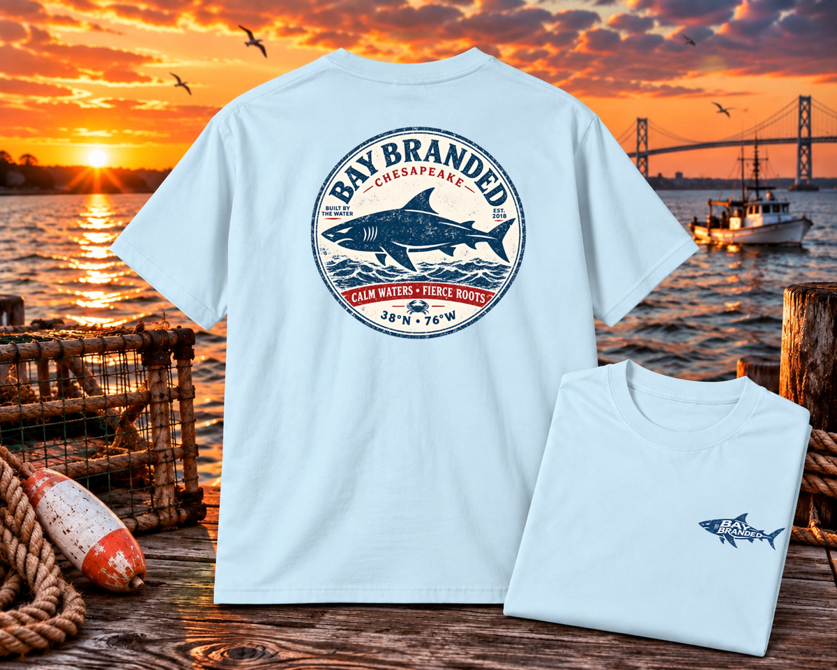 Chesapeake Fierce Roots Shark T-Shirt