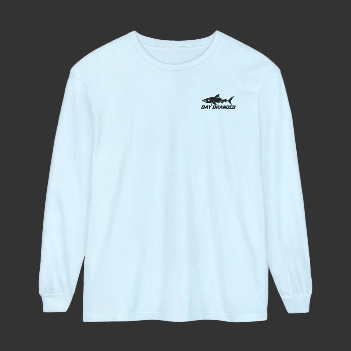 Megalodon Shark Bay Branded Logo Long Shirt