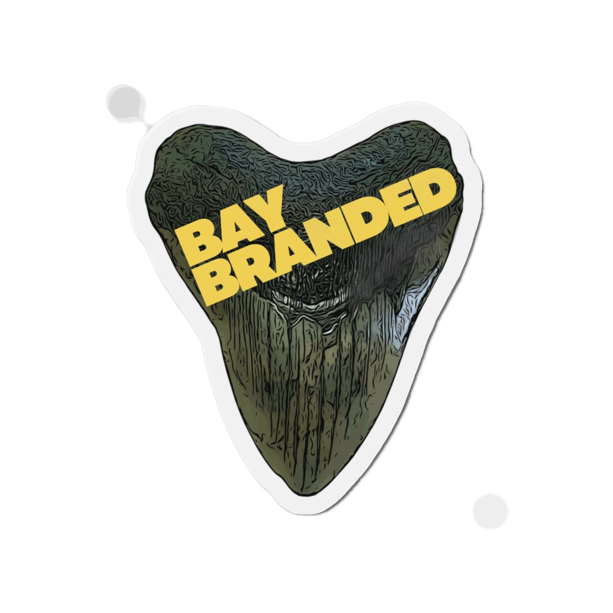 Bay Branded Magnet — Yellow