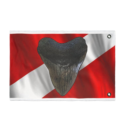 Dive Megalodon Flag