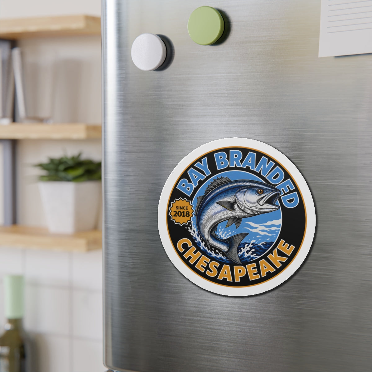 Chesapeake Jumping Bluefish Magnet