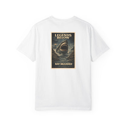 Bay Branded T-Shirt — Legends Below Megalodon