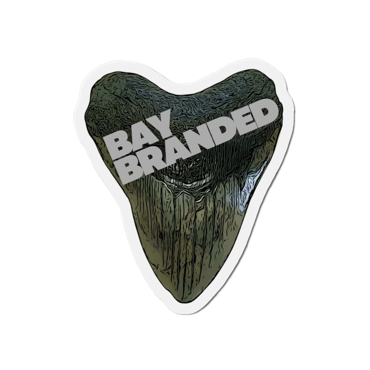Bay Branded Magnet — Grey