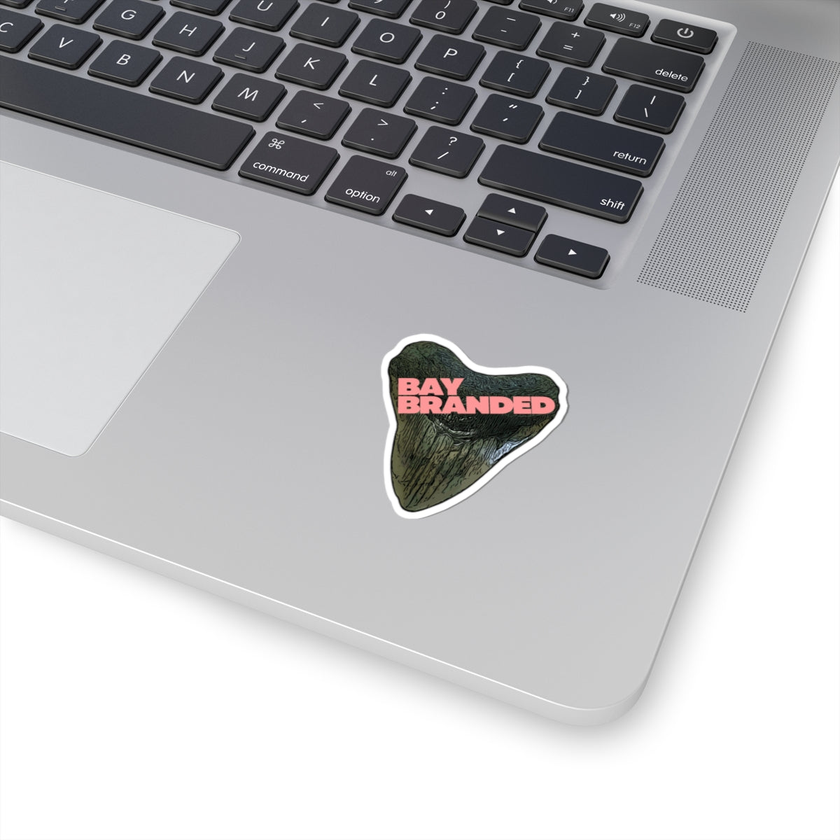 Bay Branded Logo Sticker — Pink