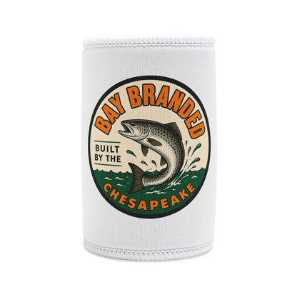 Jumping Trout Can Koozie