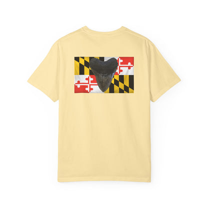 Maryland Flag Meglodon Sharkstooth T-Shirt