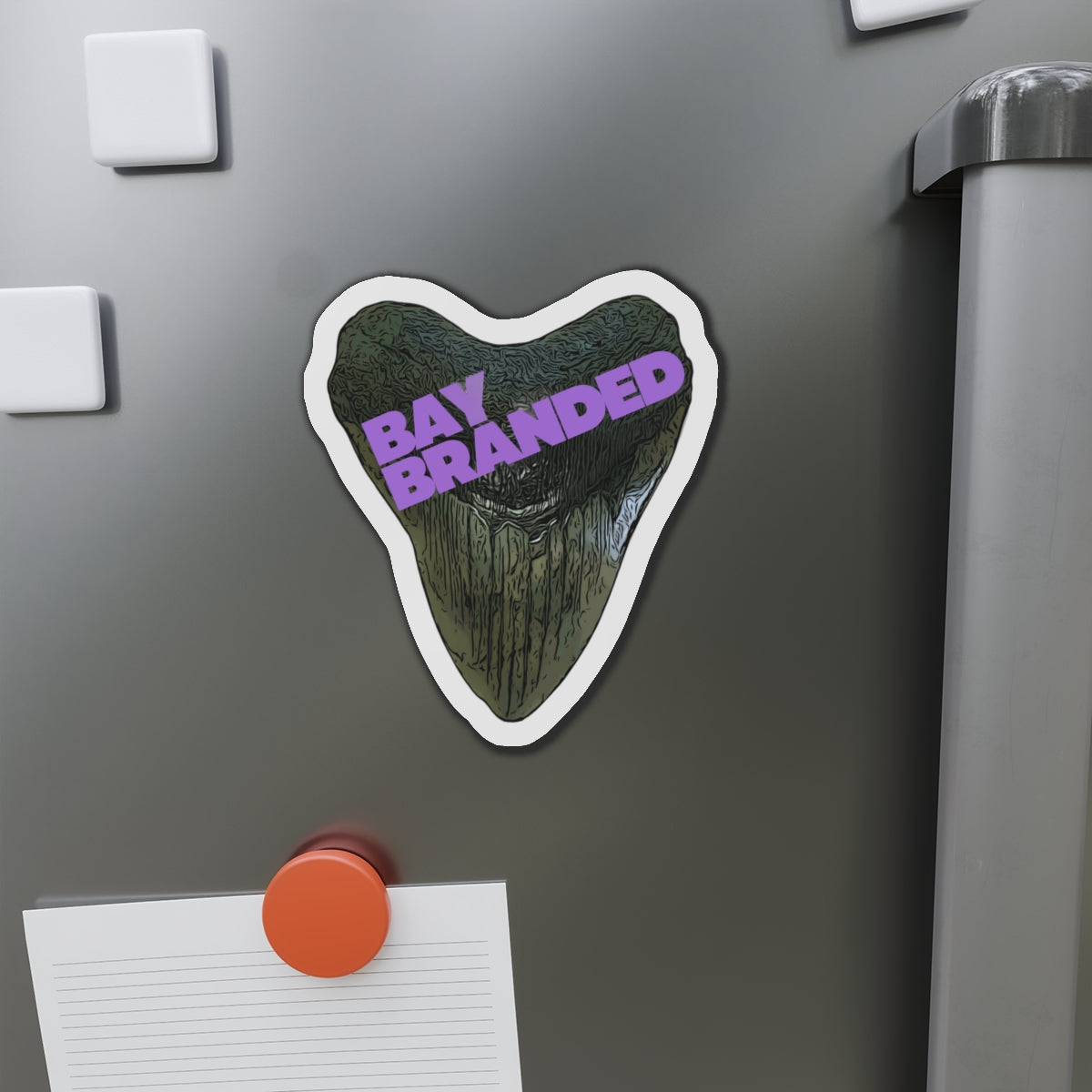 Bay Branded Magnet — Purple
