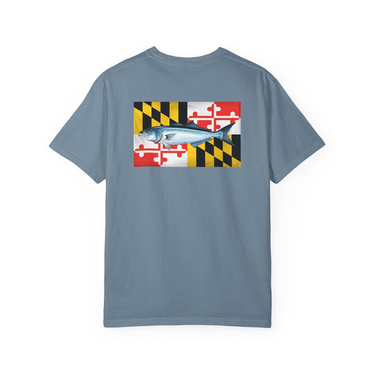 Maryland Flag Bluefish T-Shirt