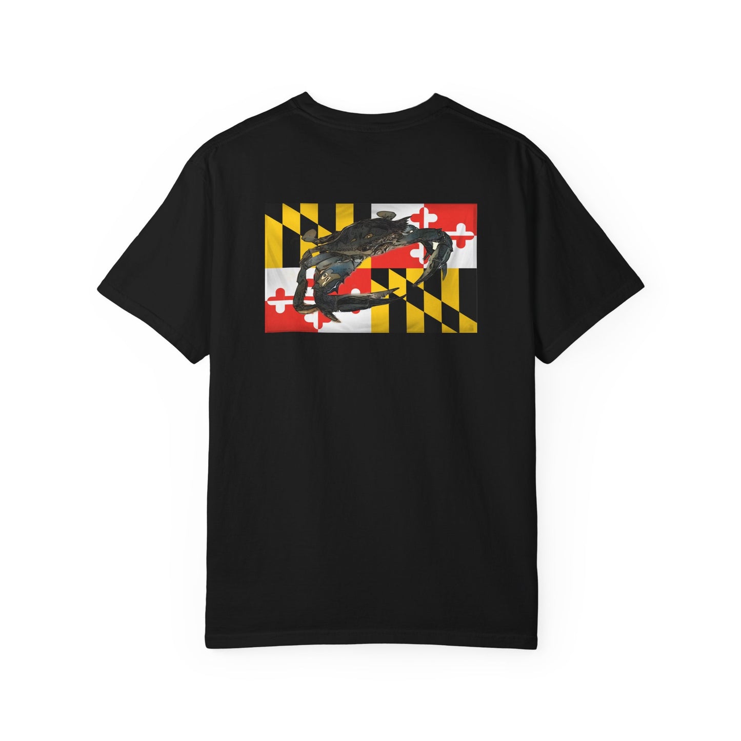 Bay Branded Maryland Flag Shirt - Blue Crab