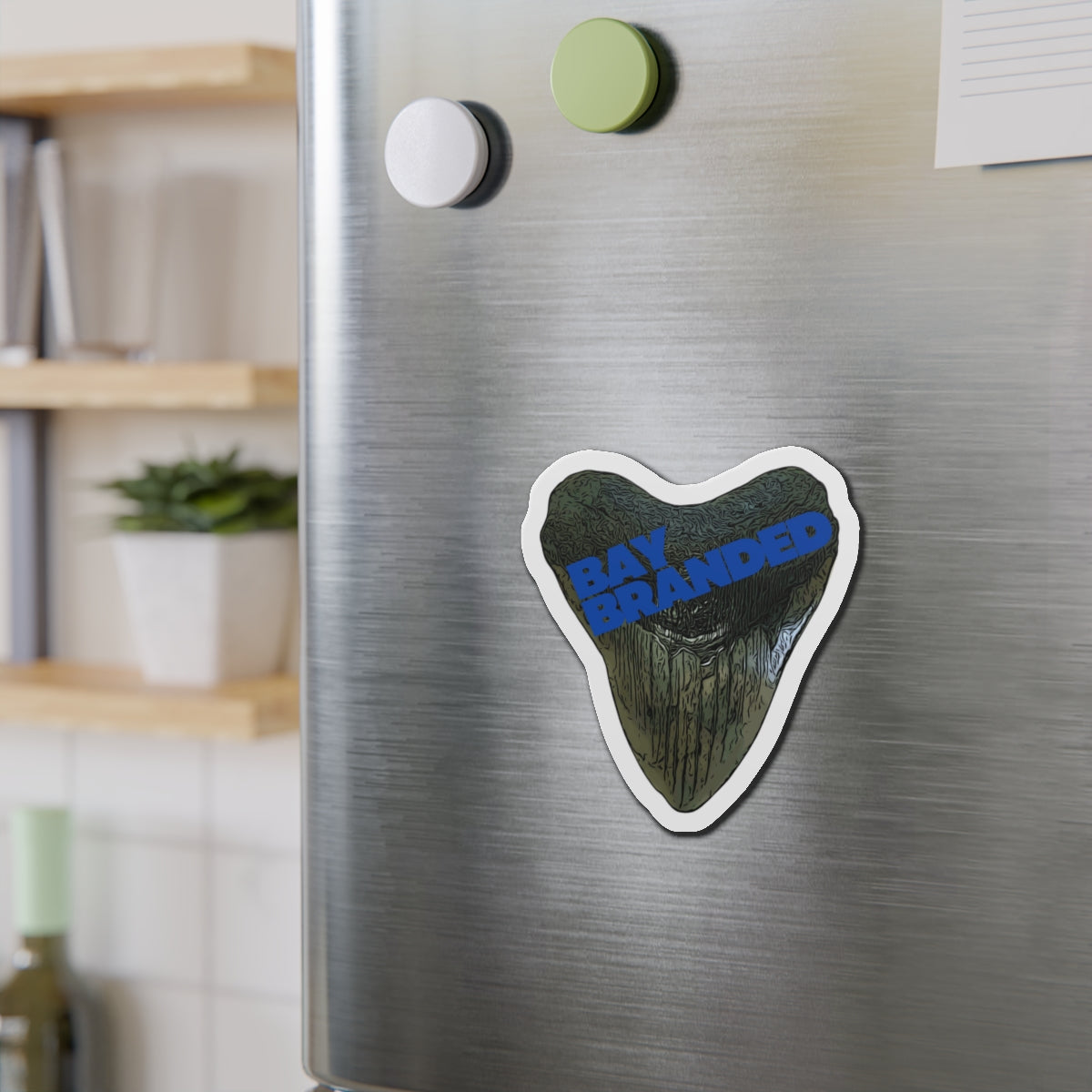 Bay Branded Magnet — Blue