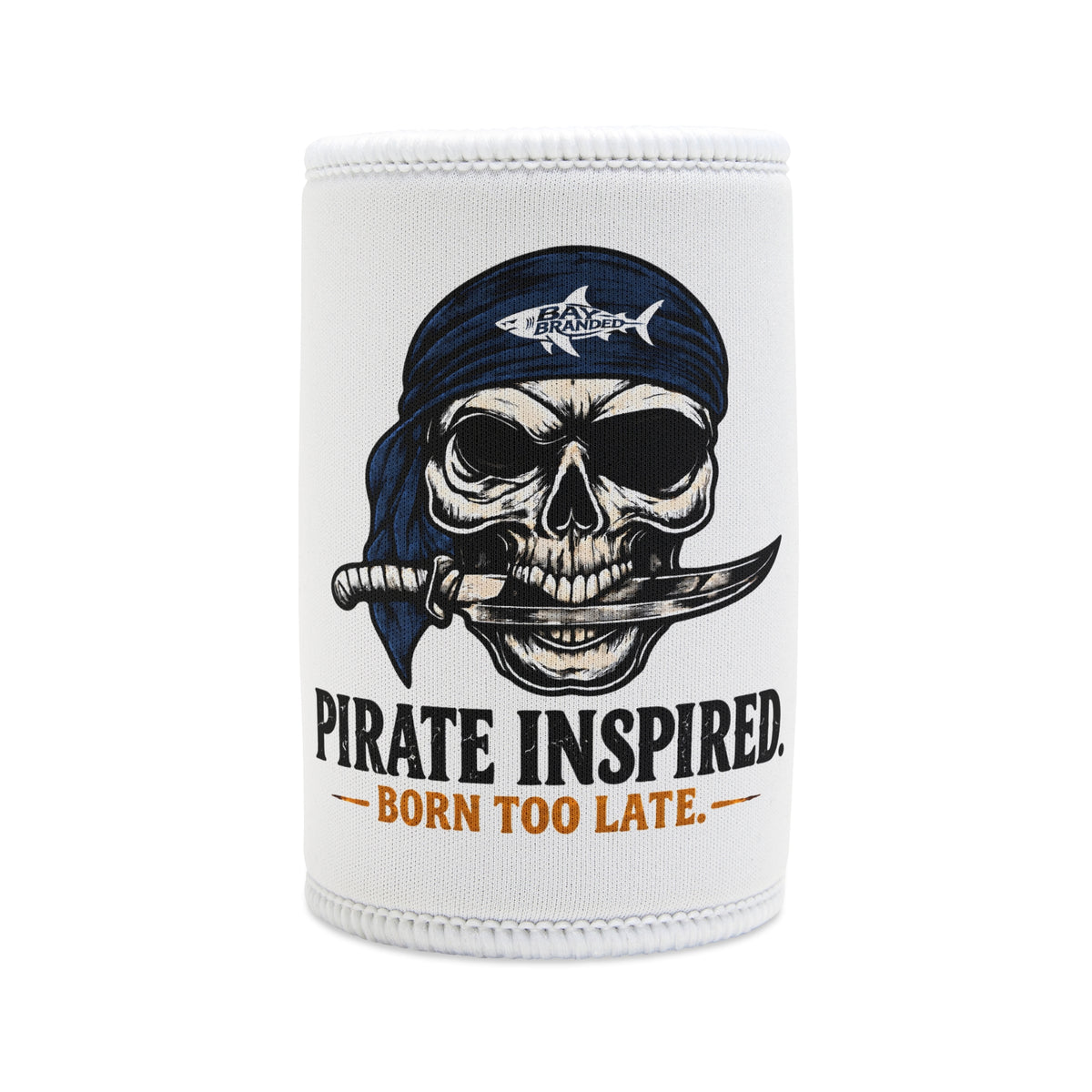 Pirate Inspired - Navy Blue Bandanna Can Koozie