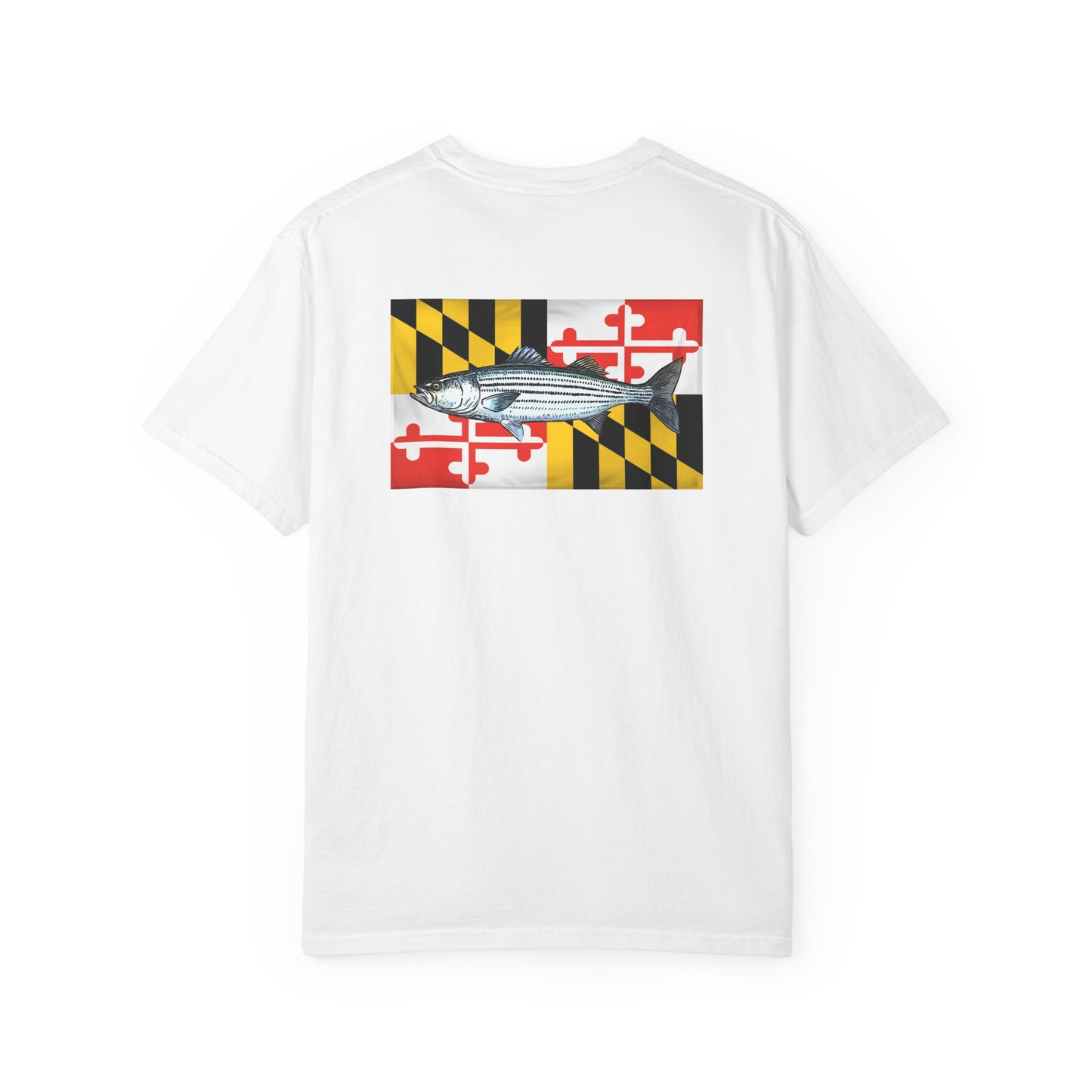 Maryland Flag Striped Bass T-Shirt