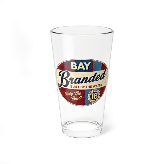 Bay Branded Water Built Glass - 16oz