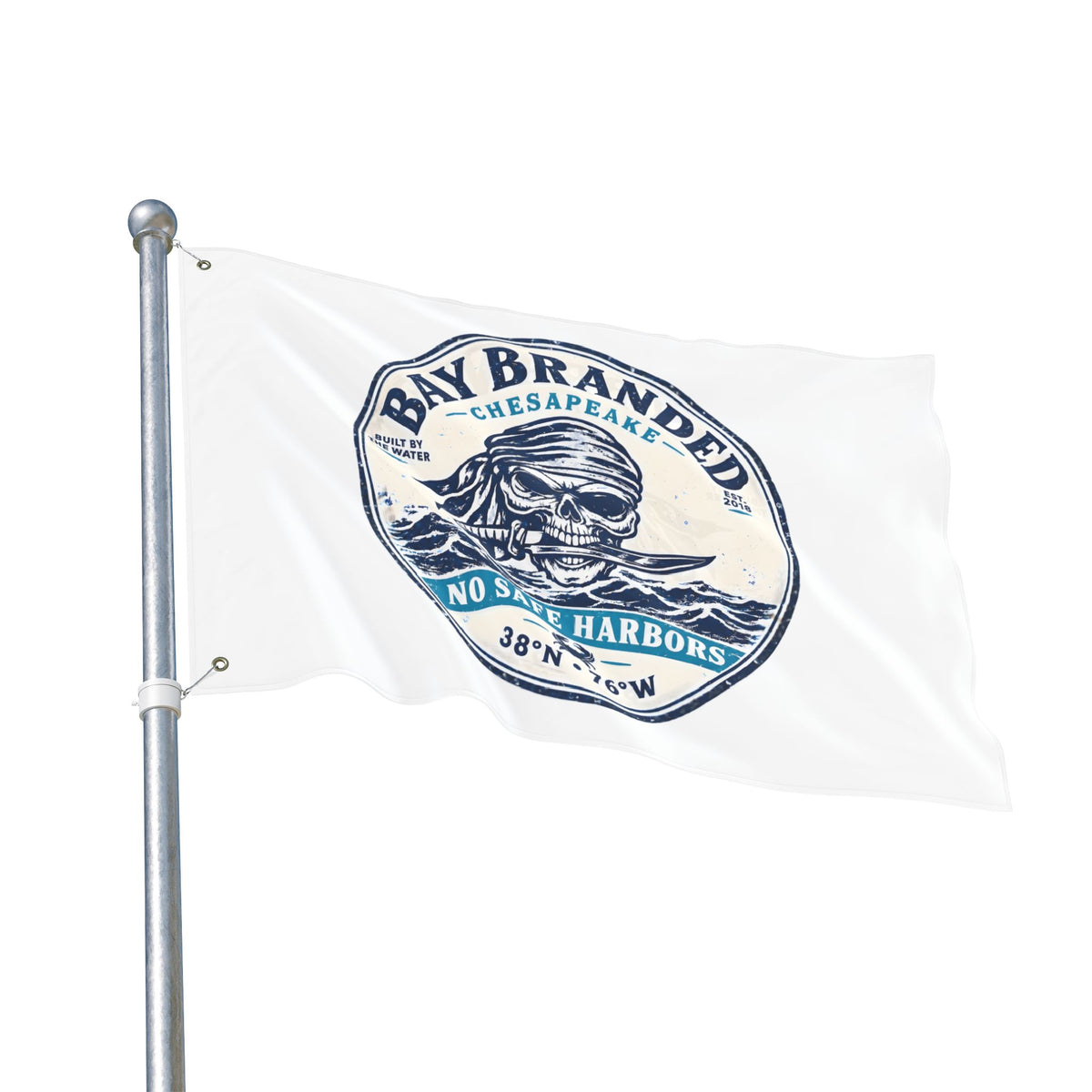 No Safe Harbors Pirate Flag
