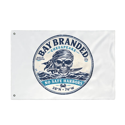 No Safe Harbors Pirate Flag