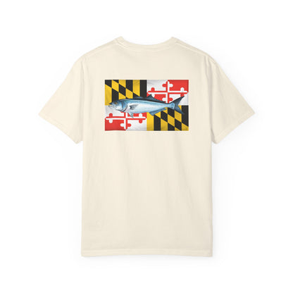 Maryland Flag Bluefish T-Shirt