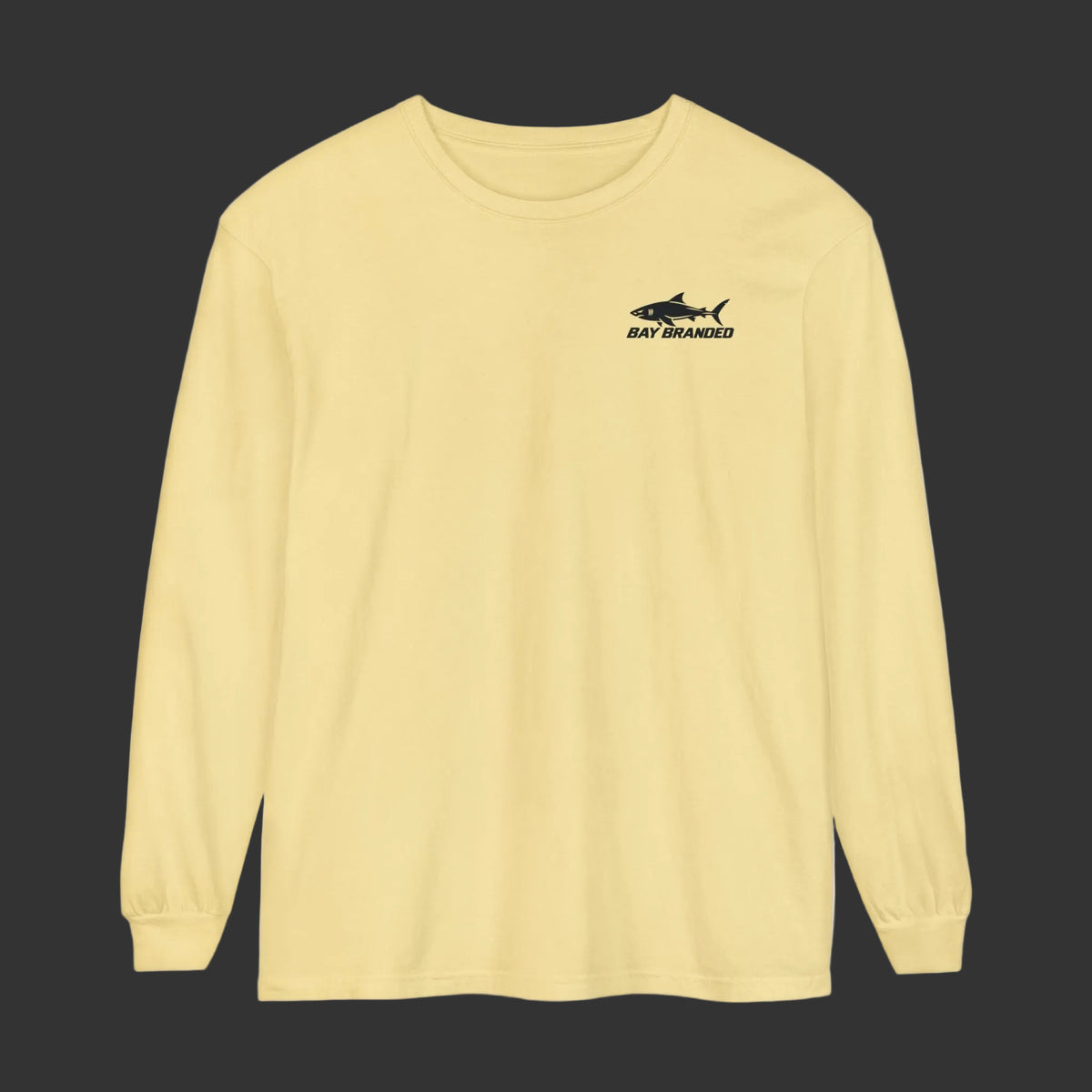 Megalodon Shark Bay Branded Logo Long Shirt