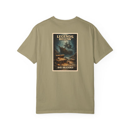 Bay Branded T-Shirt — Legends Below Pirate Wreck