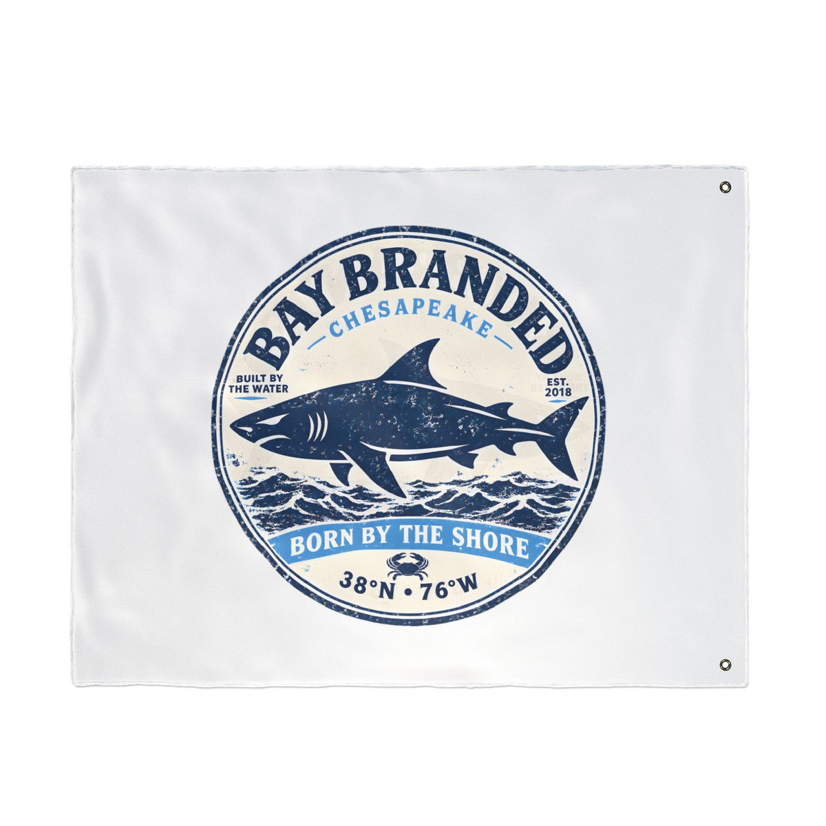 Born by the Shore Flag