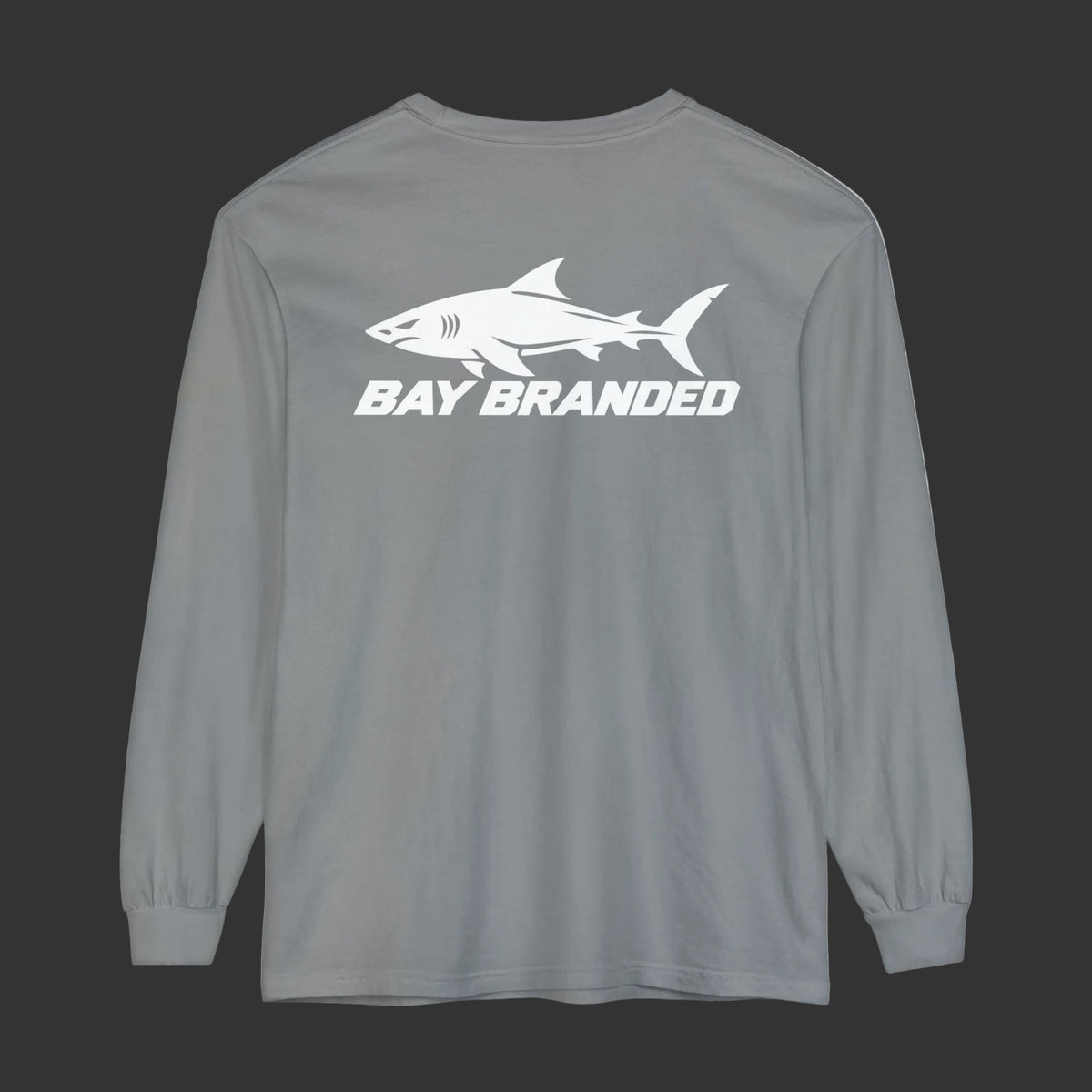 Megalodon Shark Bay Branded Logo Long Shirt