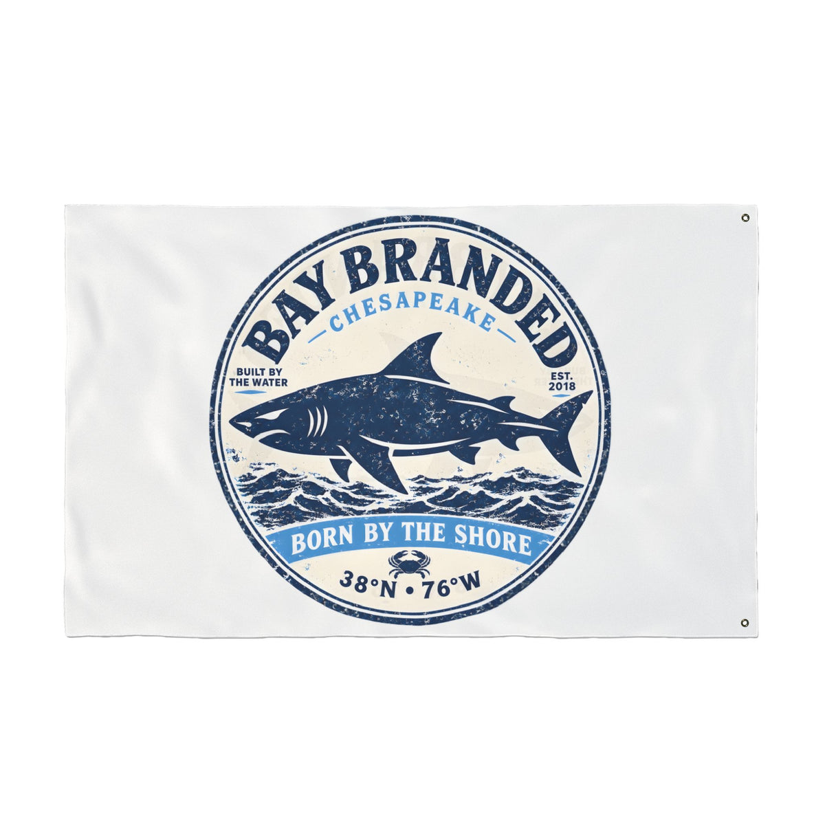 Born by the Shore Flag