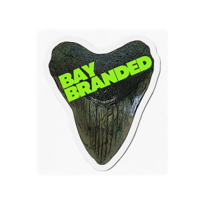 Bay Branded Magnet — Neon Green