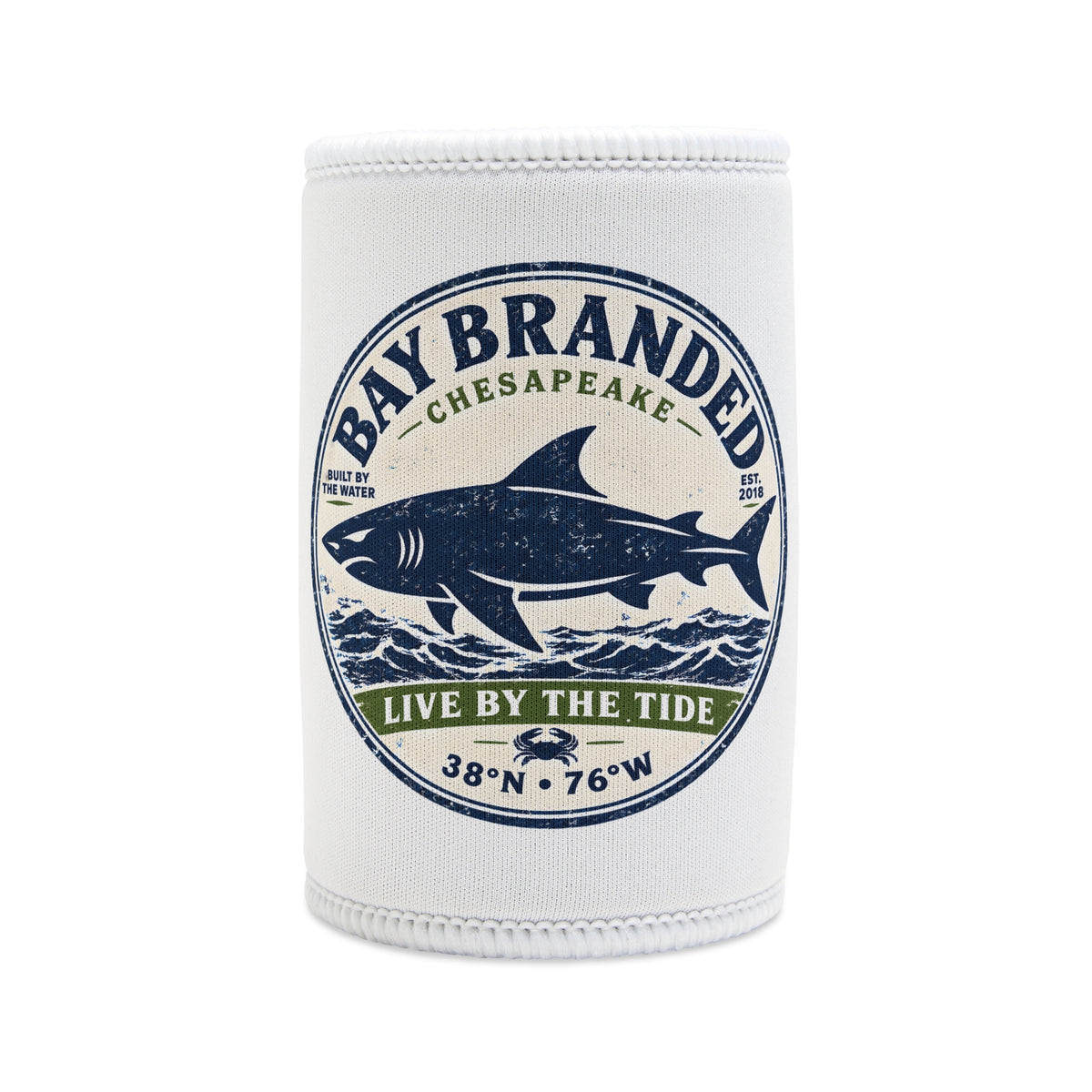 Live by the Tide Can Koozie