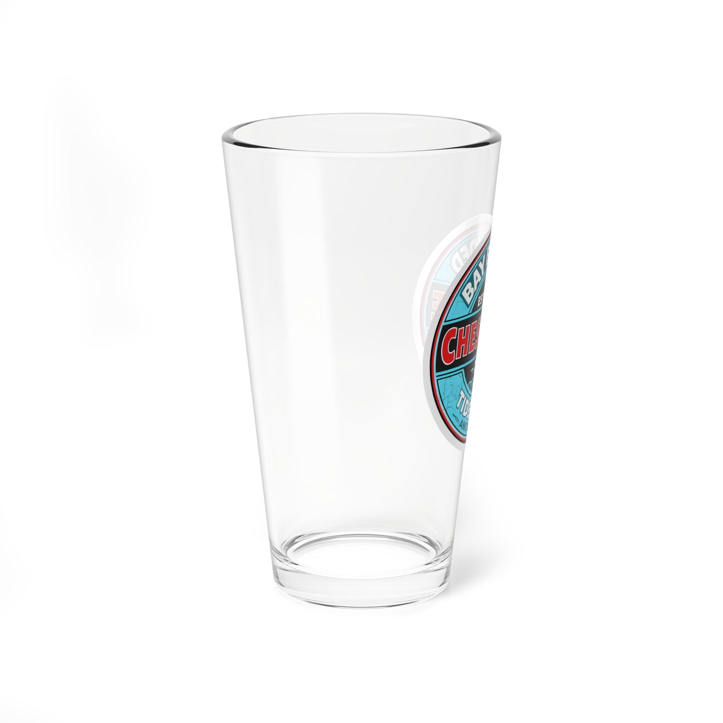 Bay Branded Tide Tested Glass - 16oz