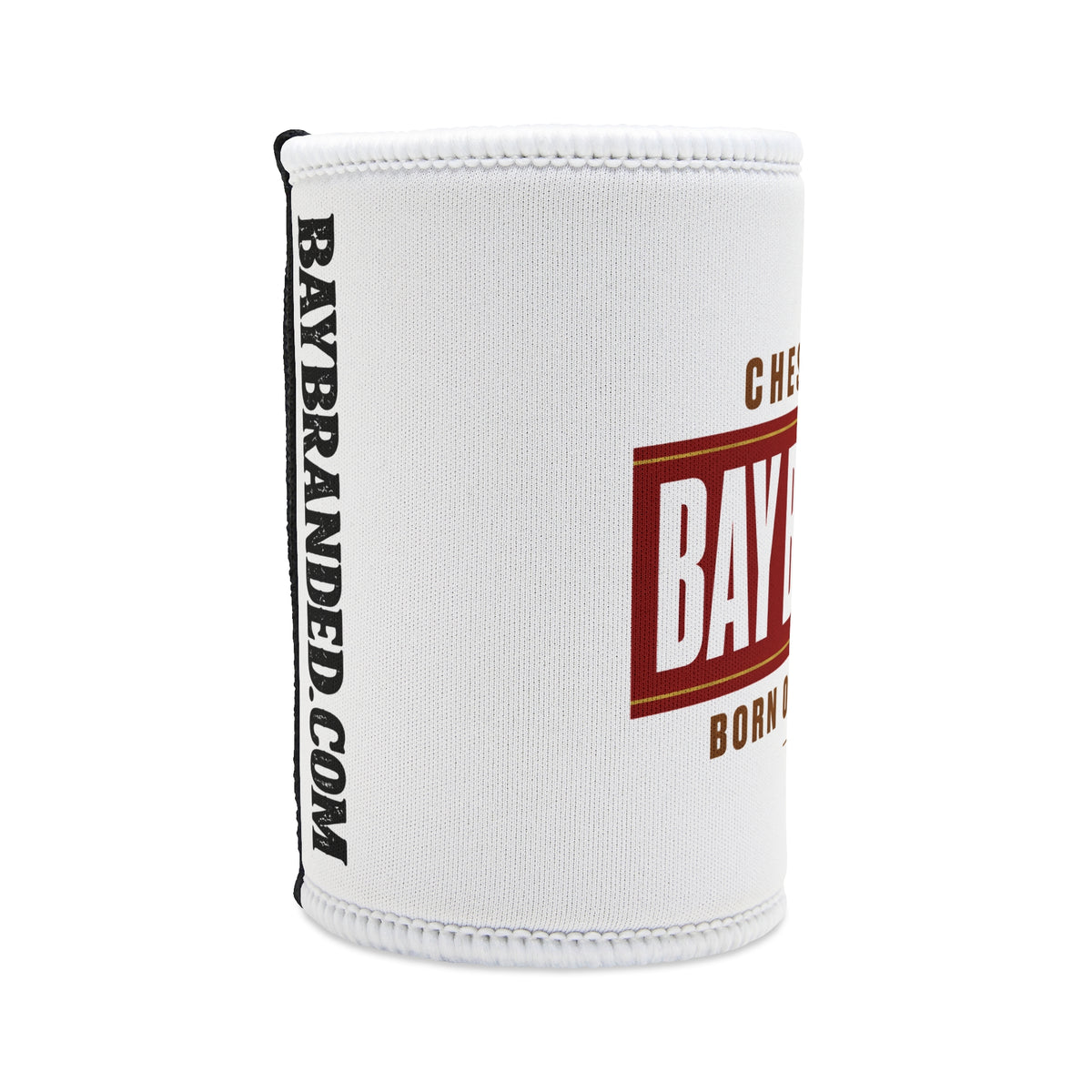 Red Banner Can Koozie